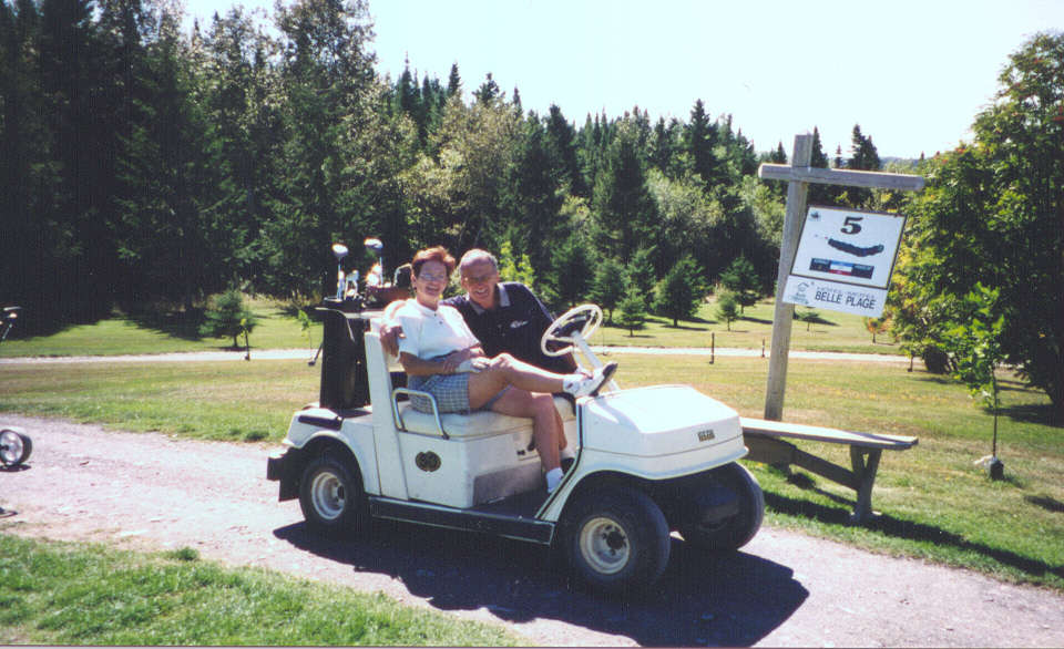 Mario et Gemma en aout 1999